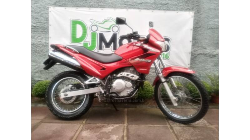 HONDA - NX 400I FALCON - 2002/2002 - Vermelha - R$ 16.500,00