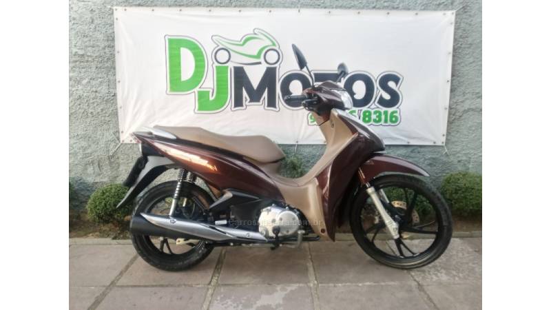 HONDA - BIZ 125 - 2021/2021 - Marrom - R$ 14.990,00