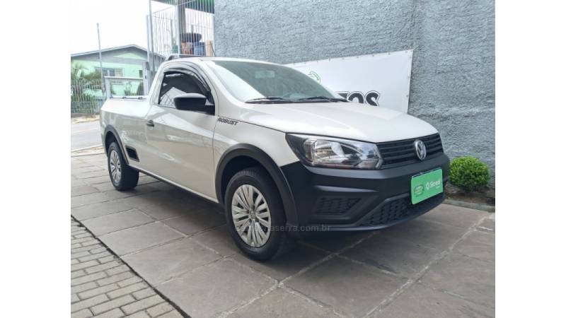 VOLKSWAGEN - SAVEIRO - 2020/2021 - Branca - R$ 62.990,00