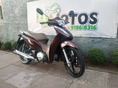 HONDA - BIZ 125 - 2021/2021 - Marrom - R$ 14.990,00